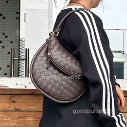 Women's BottegVenet Purse Bags Designer Bag Fashion Trendy Gemelli Shoulder Handbags Handwoven Leather Underarm Handheld Wrist Straight Women New M6DV