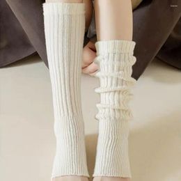 Women Socks Deform-resistant Tube Japanese Style Mid-calf Striped Women's With High Elasticity Anti-slip Features For Active