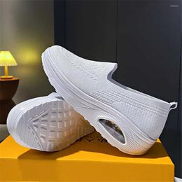 Casual Shoes Lace-free White Sole Womans Granny Flat Vulcanize Trendy Sneakers 42 Sports Kawaiis Outside Flatas
