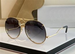 New fashion designer women039s sunglasses 145 pilot metal frame interchangeable lenses avantgarde popular style uv 400 protect4102787