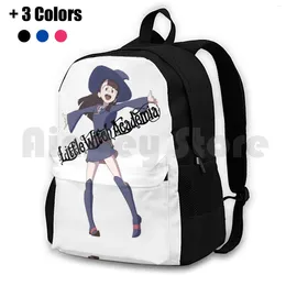 Backpack Akko Lwa Outdoor Hiking Waterproof Camping Travel Little Witch Academia Witchy Netflix