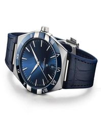 Wristwatches Luxury Design Men039s Automatic Watches Sapphire Blue Rubber Band Man Mechanical Wrist Watch Top Brand Male Clock 9633646