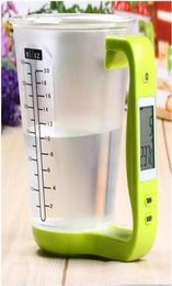 Whole Digital Cup Scale Electronic Measuring Household Jug Scales LCD Display Measuring Cups Tools8995874
