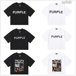 Purple Shirt Brand Tshirts Mens Women t s m l xl New Style Clothes Designer Graphic Tee XQR6