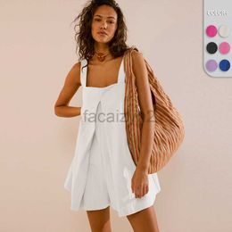 Kadın Tişört Seksi Tees Tasarım Duyusal Etek Çocukların Gevşek Kare Boyun Elbise İlkbahar/Yaz Kadınlar Günlük Çok Çeyrek Moda Sling Elbise Üstleri