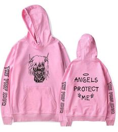 2019 New Lil Peep Hoodies Men Hooded Sweatshirts Men Pink Spring Autumn Hip Hop Harajuku Loose 4XL Hoodie Sweatshirt Streetwear X05023486