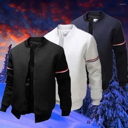 Men's Jackets 2024 Youth Trend College Wear Autumn Zipper Casual Coats Slim Fit Unisex Baseball Uniform Bomber For Men Outwear
