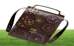 Evening Bags Retro Steampunk Women Shoulder Vintage Clock Money Clutch Handbag Daily Ladies Casual Crossbody Purse Fashion Persona1952000