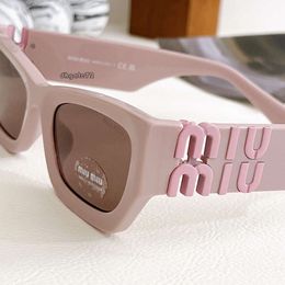 miui sunglasses Internet famous with oval frame sunglasses 09W Personalised eyeglass panel, high-end and high aesthetic value