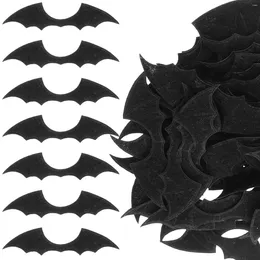 Party Decoration 50pcs Bat Wing Hair Shoe Clothes Accessories Halloween Small DIY Crafts Prop