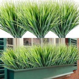 Decorative Flowers Easy-care Artificial Grass Realistic Flower Arrangements For Home Decor Set Of 5 7 Branches Plants