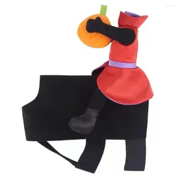 Dog Apparel Adjustable Clothes Chucky Inspired Halloween Pet Costume Pumpkin Ride Design For Medium Pets Fastener Tape Props