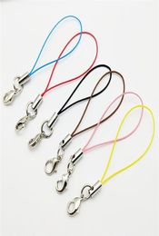 500pcs Lanyard Lariat Strap Cords Lobster Clasp Rope Keychains Hooks Mobile Set Charms Keyring Bag Accessories Key Ring7438582