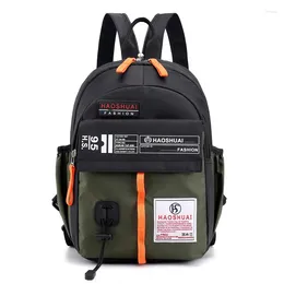 School Bags High Quality Nylon Men Backpack Travel Sling Chest Military Multi-Functional Shoulder Bag Male Knapsack Small Rucksack