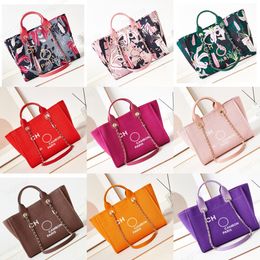 Moda Bolsas de luxo Bolsa de designer feminino CC Bolsa de praia Bolsa de ombro de bolsas de compras de jeans de jea