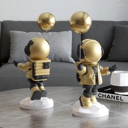 Decorative Figurines Statues For Home Decor Nordic Office Ornaments Modern Living Room Sculptures Christmas Gifts