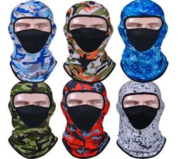 Bicycle Cycling Masks Camo Meisai Turbans Motorcycle Barakra Hat ice silk sunscreen Dustproof Outdoor Mask CS Windproof Dust Head 9437930