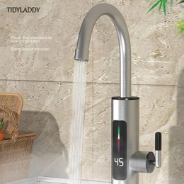 Kitchen Faucets Sink Faucet Electric Water Heater Tap With Led Instant Heating Novel Accessories
