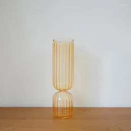 Vases Flower Vase For Home Decor Glass Terrariums Plants Table Ornaments Rustic Nordic