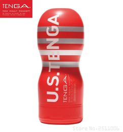 TENGA Deep Throat Sex Cup Masturbators US Edition Soft Toys Red Tight Sex Cup for Man Vagina Sex Toys for Man TOC001US D181106074836335