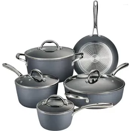 Cookware Sets 9 Pc Induction Nonstick Set