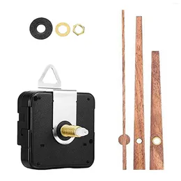 Watch Repair Kits DIY Silent Quartz Movement Mechanism Wall Clock 20mm Hands For 12 Inch Replaced Parts Straight