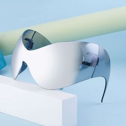 2024 Neue Mode Y2K Cat Eye Riding Women, vollständige Packung Bunte Sonnenbrille für Männer H511-11.8