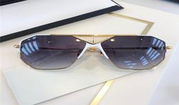 THE GRAND gold men eyewear car glasses square titanium frame top quantity outdoor uv400 sunglasses THE OBSERVER 2 top quality box1354560