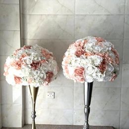 Decorative Flowers SPR Wedding Table Flower Ball Centrepiece Artificial Flore For Party Birthday Backdrop Decoration