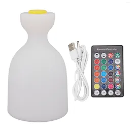 Table Lamps LED Night Light PE Adjustable RGBW 4 Modes Ball USB 1000mAh For Bedroom
