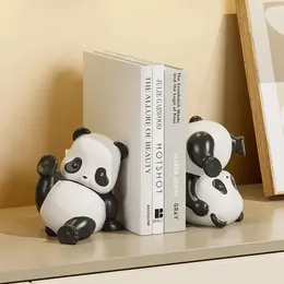 Decorative Figurines Creative And Cute Panda Bookshelf Decorations Living Room Wine Cabinet TV Bedroom Table Office Bookcase