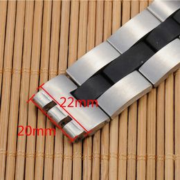 Design Accessories Watch Accessories for Swatch Ycs Yas Ygs Irony Strap Silver Solid Stainless Steel Watchband Men's /women's Metal Bracelet Stock H0