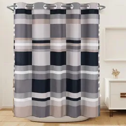 Shower Curtains Bathroom Waterproof Partition Curtain Fabric Perforation-free Cet Water Warm Door