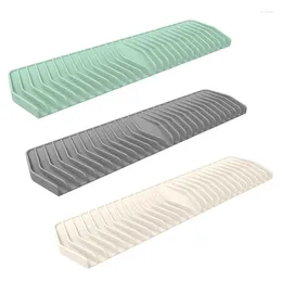 Table Mats Silicone Drying Mat Coffee Dish Draining Non-Slip Faucet Splash Guard Quick Dry Bathroom Drain Pad Kitchen Placemat