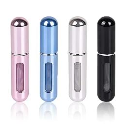 5mlPortable Mini Refillable Perfume Bottle with Spray Scent Pump Empty Cosmetic Containers Atomizer Bottle for Travel Tool