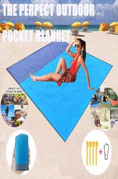 2M14M Waterproof Beach Blanket Outdoor Portable Picnic Mat Camping Ground Mat Mattress Camping Camping Bed Sleeping Pad4500174