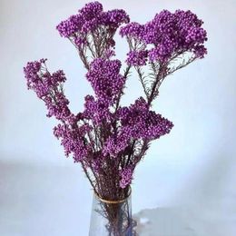 Decorative Flowers 50g Natural Millet Fruit Dried Flower Christmas 2024 Novelty Artificial Plants For Home Decor Wedding Gifts Guests Bride