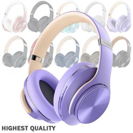 Wireless Headphones DOQAUS vogue5 Bluetooth Headphones Over Ear Noise Isolating HiFi Stereo Headphones with Deep Bass Microphone