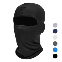 Berets Tactical Balaclava Full Face Mask Hiking Cycling Camping Hunting Military Cap Bike Head Cover Summer Men Women Ski