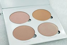 Makeup Face 4 Colors Bronzers Highlighters Palette74g01232597514