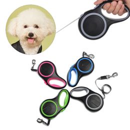 Dog Collars 3m 5m 8m Nylon Leash For Small Medium Large Dogs Strong Retractable Durable Pet Traction Rope Chihuahua Yorkshire Supplies