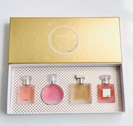 20220 Perfume Set Fragrance for Woman 25ml 4 Bottles EDP tendre N5 Spray Parfum Chance Charm Lady Designer Perfumes Cologne Pleasa8744406