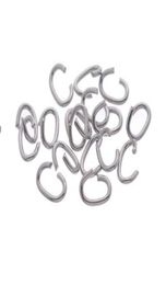 LASPERAL 100PCs Stainless Steel Open Ring Oval Spilt Jump Rings DIY Jewelry Findings Accessories DIY Hand Made Craft Making4675057