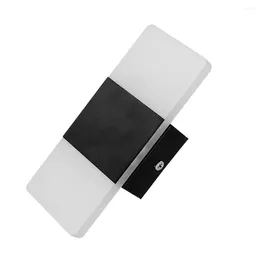 Wall Lamp LED Light-up Down Cube Indoor Outdoor Sconce Lighting Fixture Decor CFE