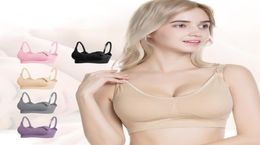 Front Opening Button No Rims Postpartum Breast Feeding Bra Adjustment For Pregnant Women Anti Droop Nursing Bra Underwear For Wome2476828