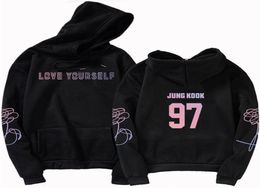 Jungkook Unisex Hoody Kpop Jimin Suga hoodies 97 Sweatshirt Love yourself hoody sweatshirt Harajuku Bangtan Boys 94 95 92 Hoody 226064784