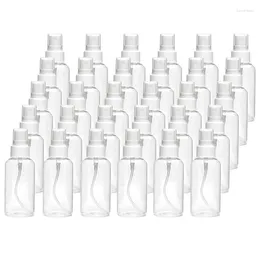 Storage Bottles 30Ml Spray Bottle Transparent Refillable Empty Plastic Travel Suitable For Disinfection Liquids Of Es