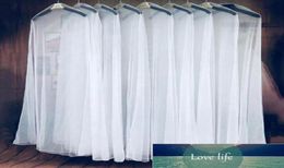 Long 160180200cm Transparent Soft Tulle Dust Cover for Home Clothes Wedding Dress Garment Bridal Gown Protector Mesh Yarn Factor9579827