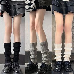 Women Socks Outdoor Knitted Sets Sweet Warm Thickened Spring And Fall Models Of Mid-Calf Stacked Female