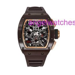 Designer Luxury Mechanics Richad Wristwatch Original to Watches Mens Watch Brown Edition